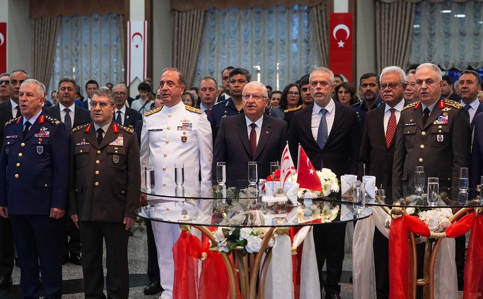 Bakan Güler, KKTC Toplumsal Direniş Bayramı ve Silahlı Kuvvetler Günü resepsiyonunda konuştu: