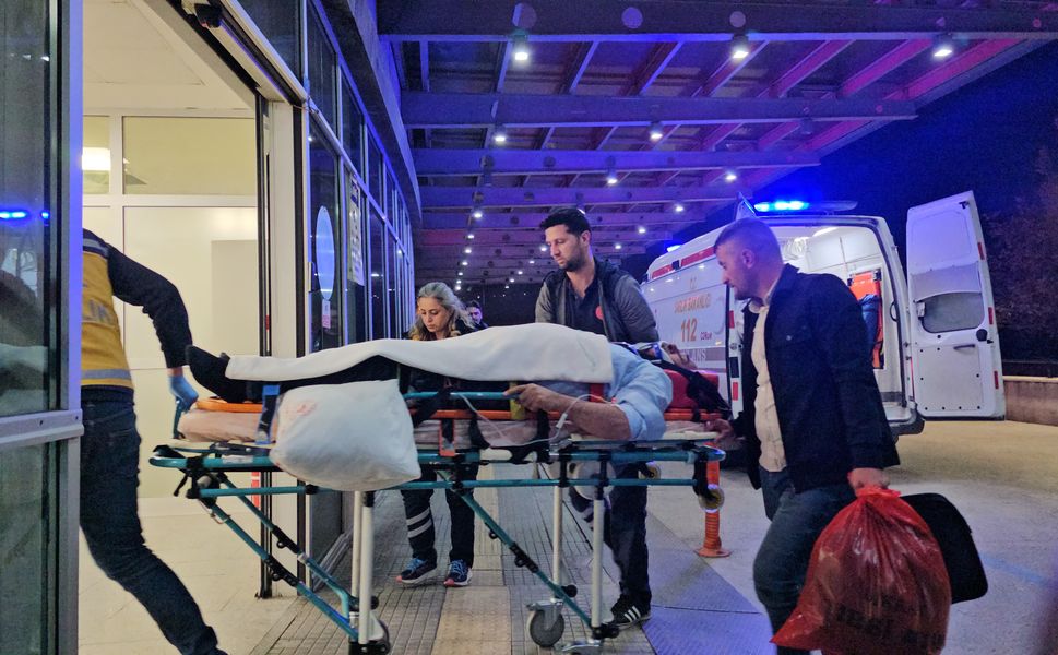 Serinova Belde Belediye Başkanı Çakmak Çorum'daki trafik kazasında yaralandı