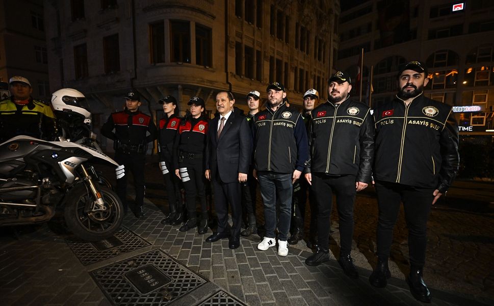 Beyoğlu'nda 'huzur' uygulaması yapıldı