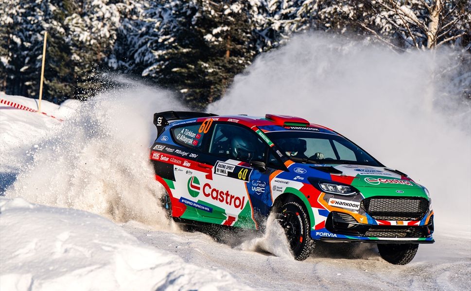 Castrol Ford Team Türkiye İsveç Rallisi'ni tamamladı