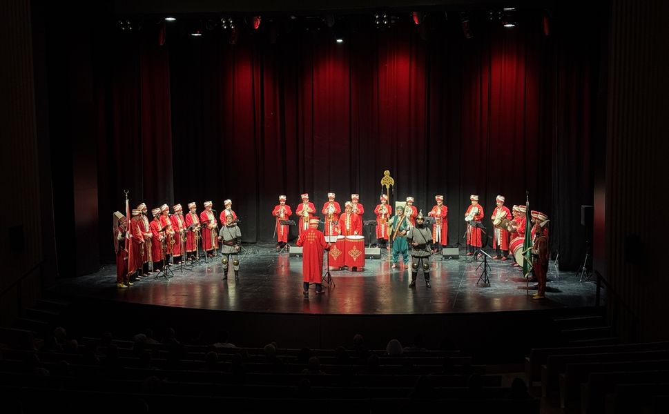 Ramazan ayına özel hazırlanan mehter konseri AKM'de dinleyiciyle buluştu
