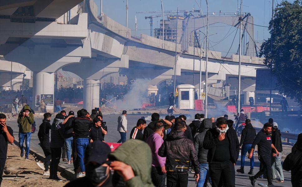 Bağdat'ta ABD karşıtı gösteri