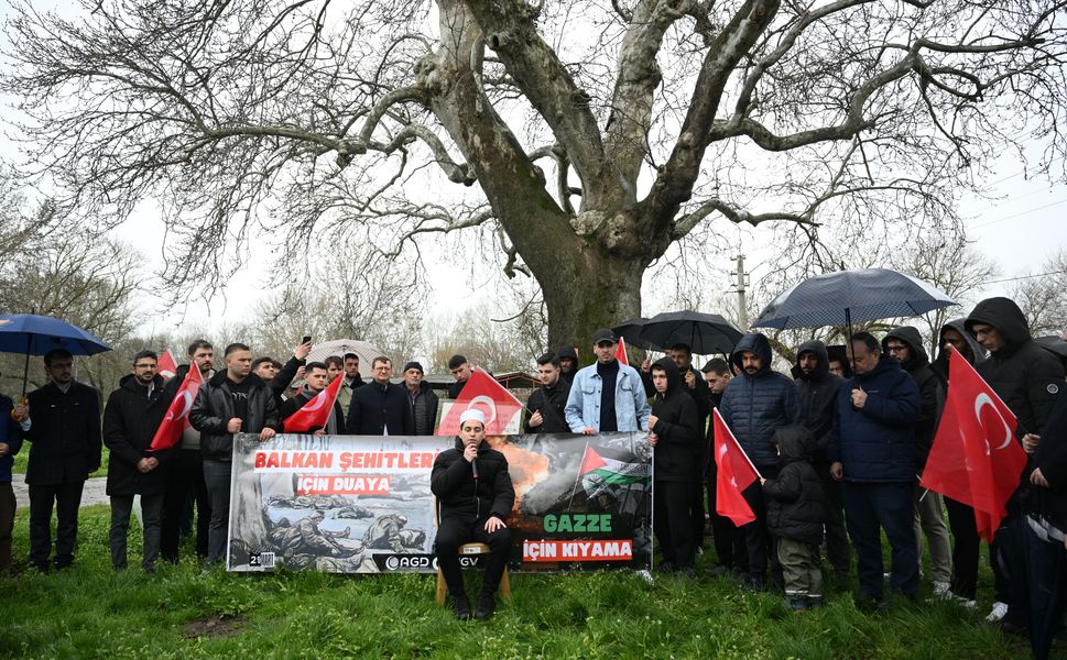 Balkan Savaşları şehitleri, esir tutuldukları adada dualarla anıldı