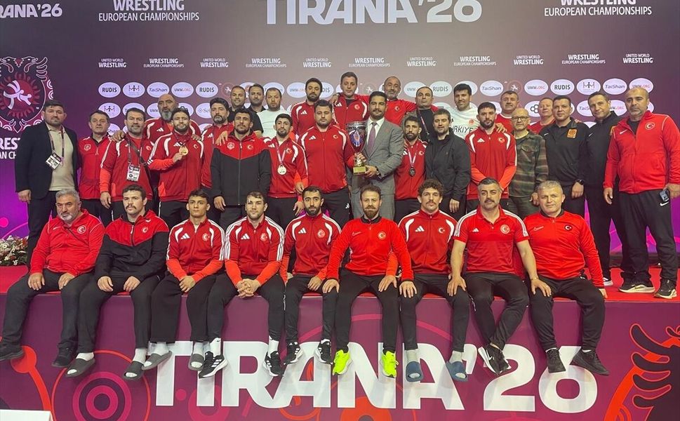 Grekoromen Güreş Milli Takımı, Avrupa ikincisi oldu