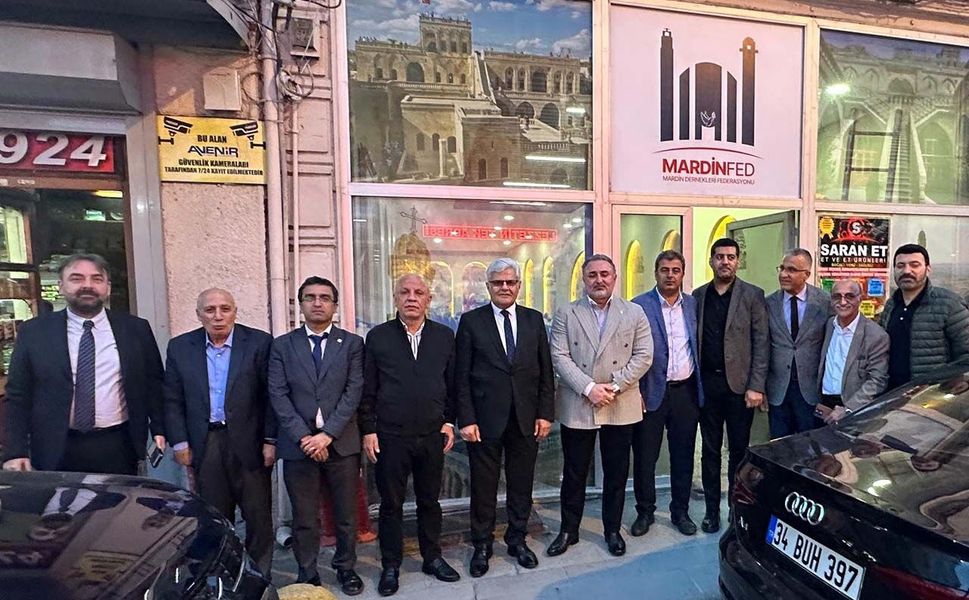 Beşiktaş Spor A.Ş. yöneticisi Çağlar’dan MARDİNFED’e ziyaret