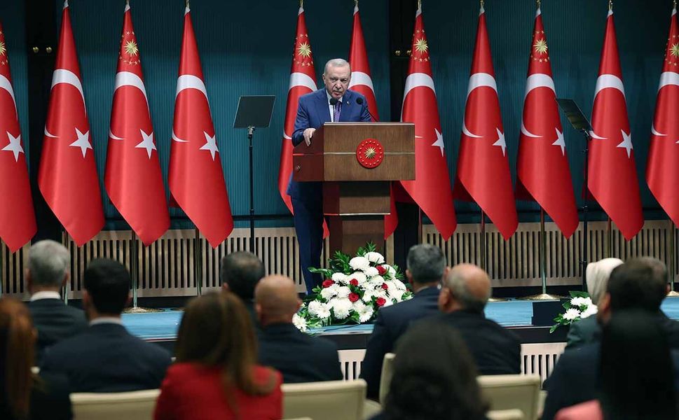 Cumhurbaşkanı Erdoğan, Kabine Toplantısı'nın ardından millete seslendi
