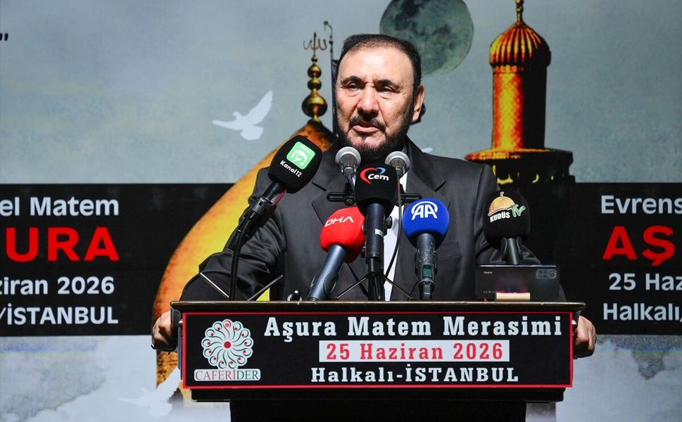 İstanbul'da Hazreti Hüseyin 'Evrensel Aşura Matem Merasimi' ile anıldı