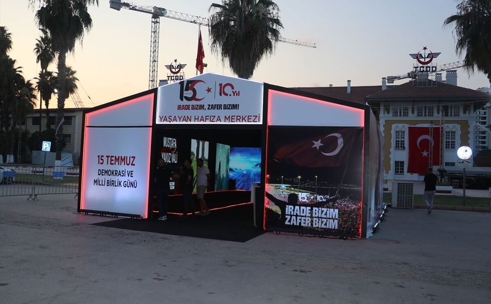 Adana'da 15 Temmuz ruhu dijital ortamda ziyaretçilere aktarılıyor