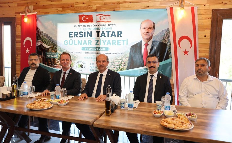 KKTC'nin 5. Cumhurbaşkanı Ersin Tatar, Mersin'de ziyaretlerde bulundu