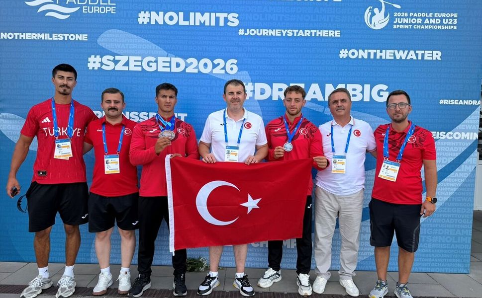 Milliler, Avrupa Gençler ve 23 Yaş Altı Durgunsu Kano Sprint Şampiyonası'nı 4 madalyayla tamamladı