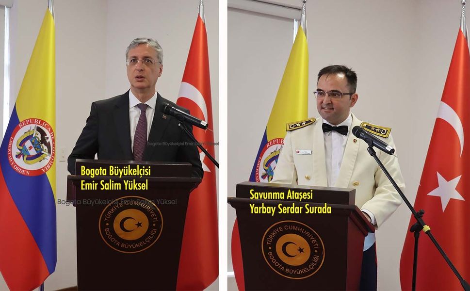 Kolombiya'da 30 Ağustos Zafer Bayramı dolayısıyla resepsiyon düzenlendi
