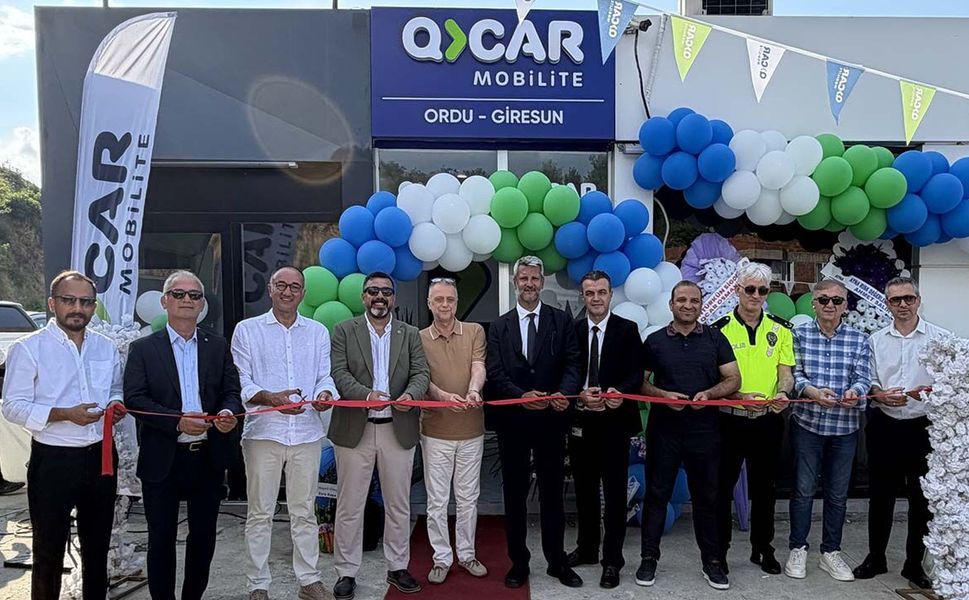 QCAR Mobilite yeni şubesini Ordu - Giresun’da hizmete açtı