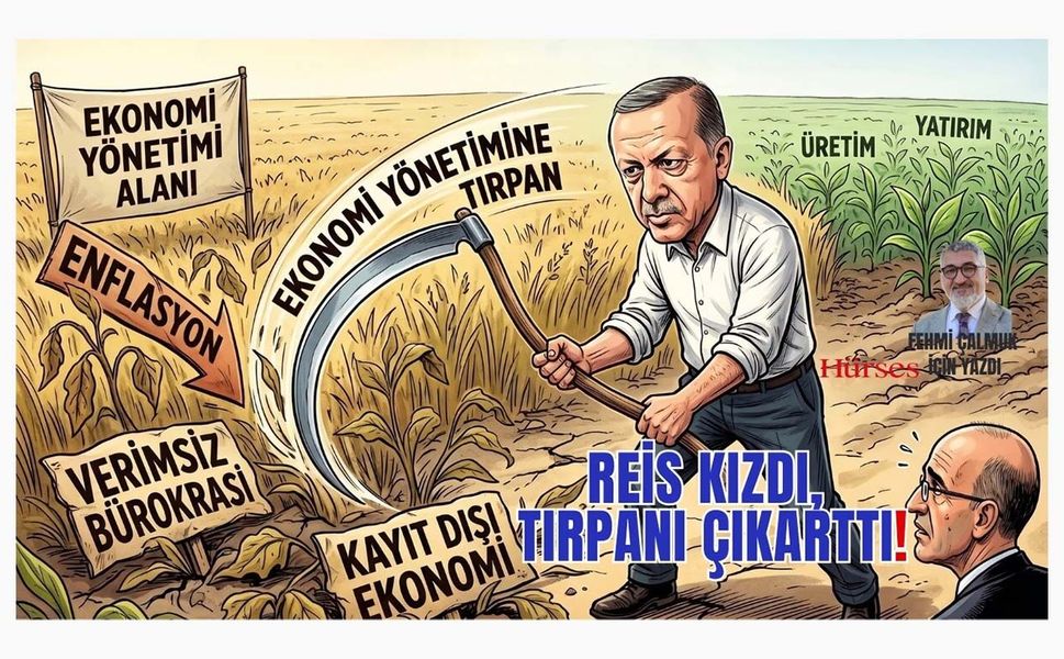 Erdoğan Tırpanı Çıkardı, Kurtuluş Yok !