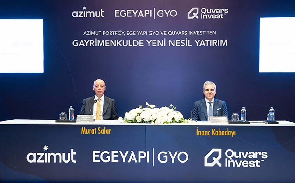 Azimut Portföy, Egeyapı ve Quvars  Invest'ten gayrimenkulde işbirliği