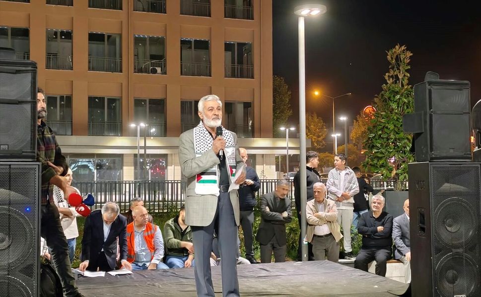 Adıyaman'da Gazze'ye destek yürüyüşü düzenlendi