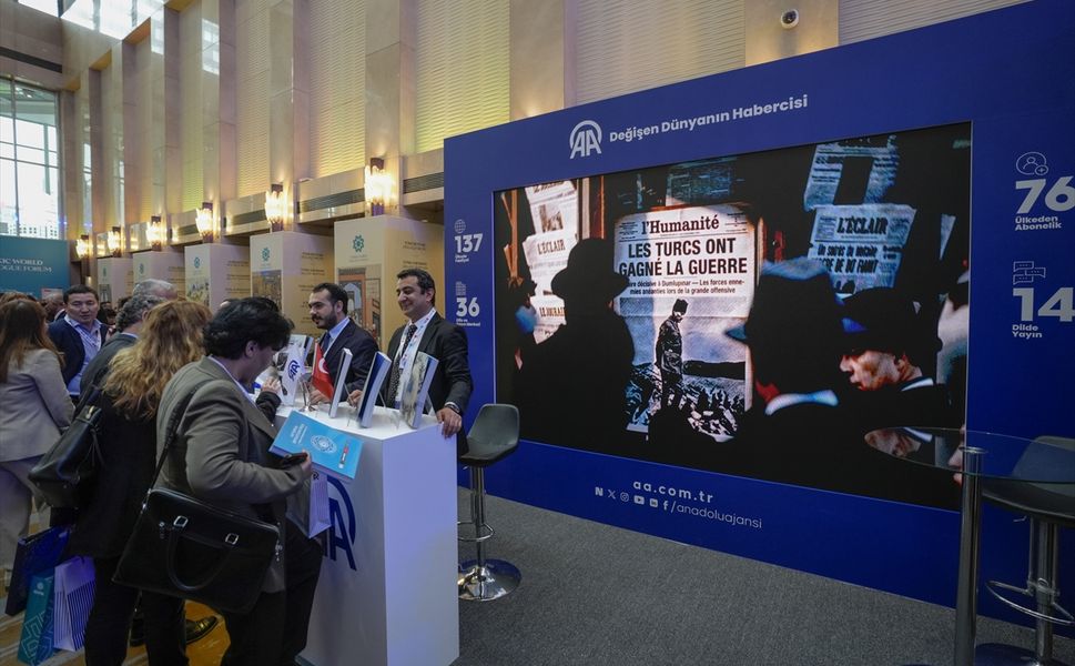 Anadolu Ajansı, 'Türk Dünyası Diyalog Forumu'nda stant açtı