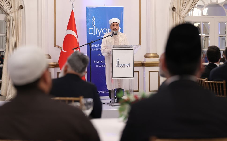 Diyanet İşleri Başkanı Arpaguş, Kanada'da temaslarda bulundu: