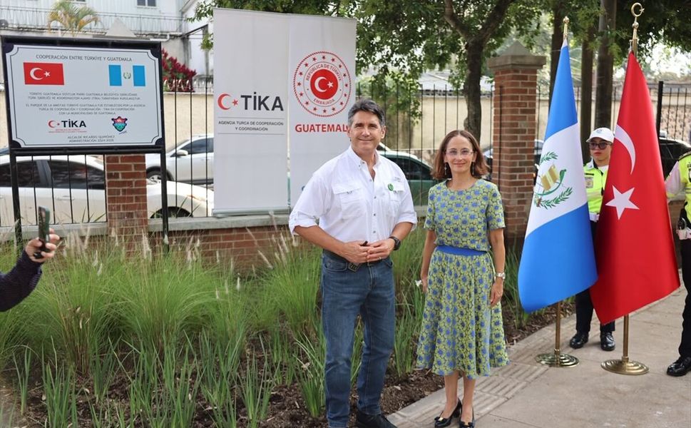 Guatemala'da 'Türkiye-Guatemala Dostluk Parkı' açıldı