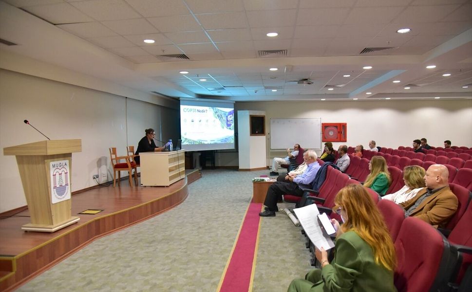 Muğla Sıtkı Koçman Üniversitesi'nde COP31 öncesi iklim çalıştayı düzenlendi