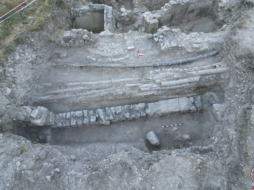 Hatay, Künk Sisteminin Görünümü (Hatay Kurtarma Kazıları Arşivi).