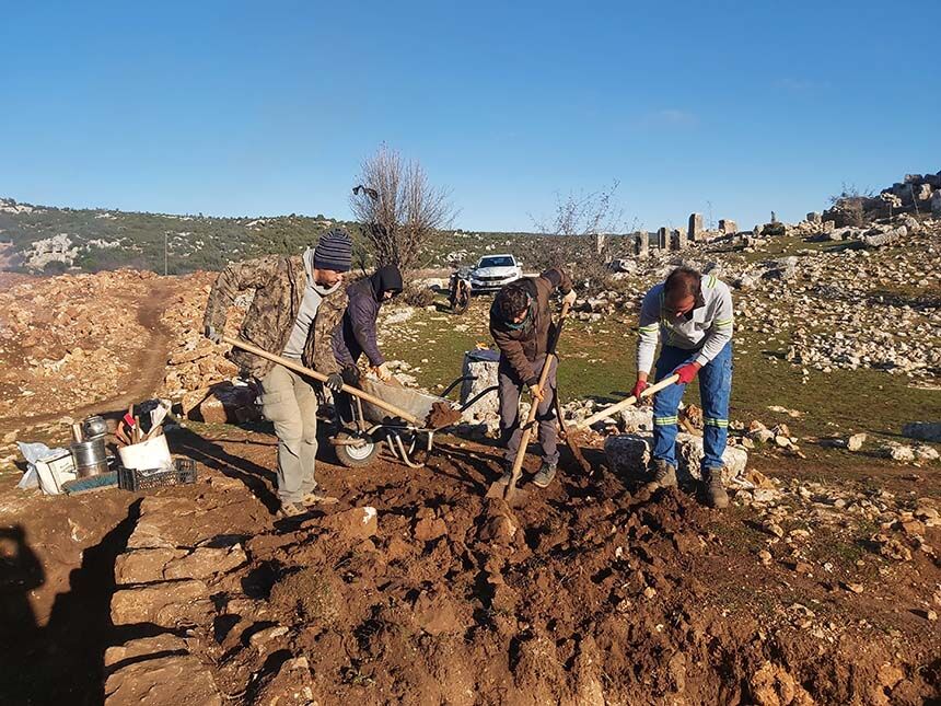 Olba'da Kazı Çalışmaları