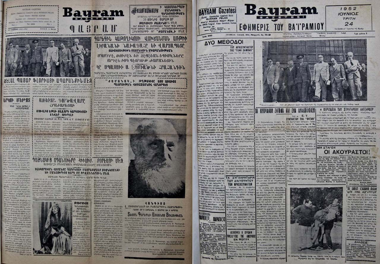 Ermenice Ve Rumca Bayram Gazeteleri