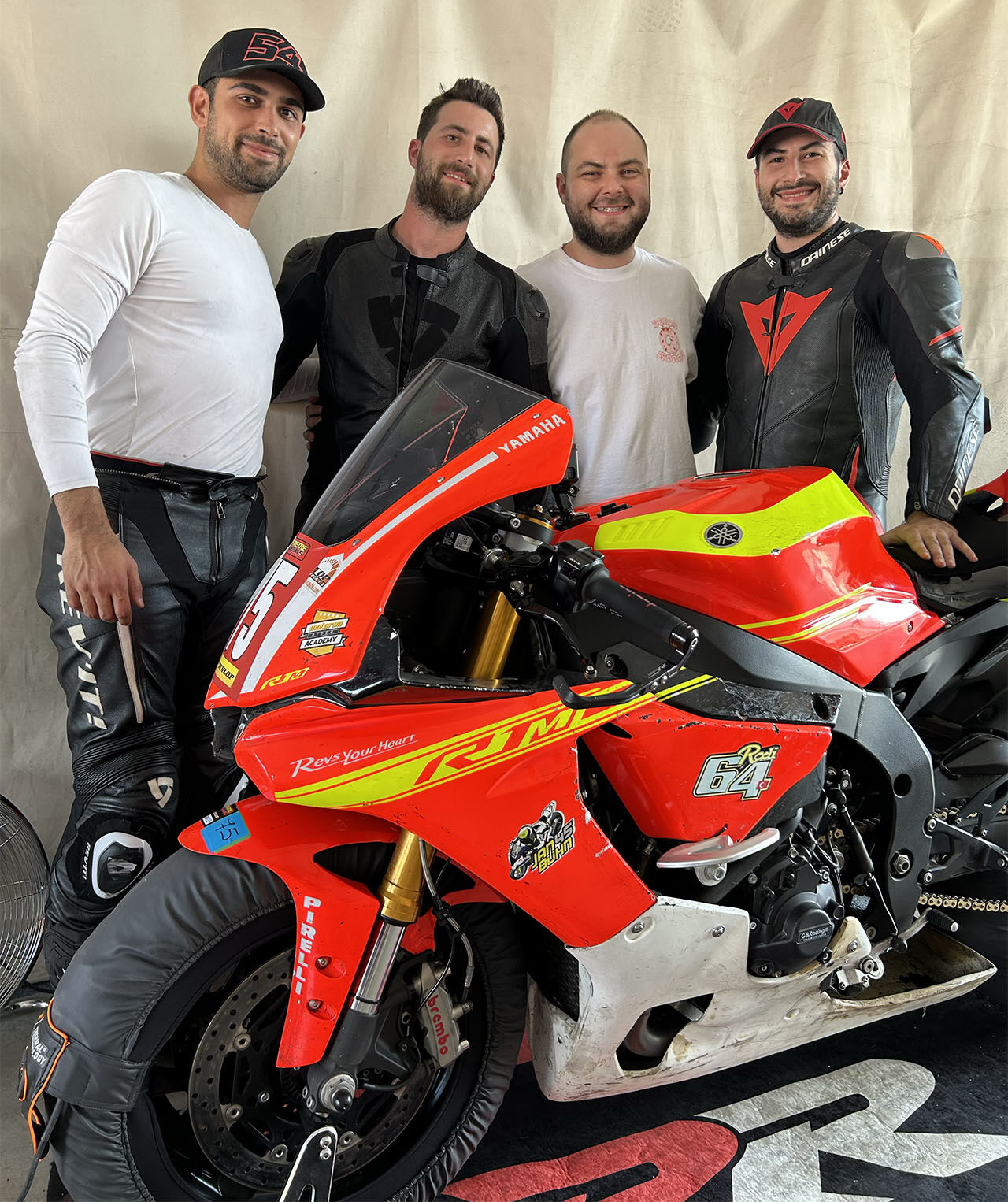 (Soldan Sağa) Ahmet Cihad Taşpınar, Ahmet Cem Yıldırım, Emre Ertürk, Doruk Şimşekalp