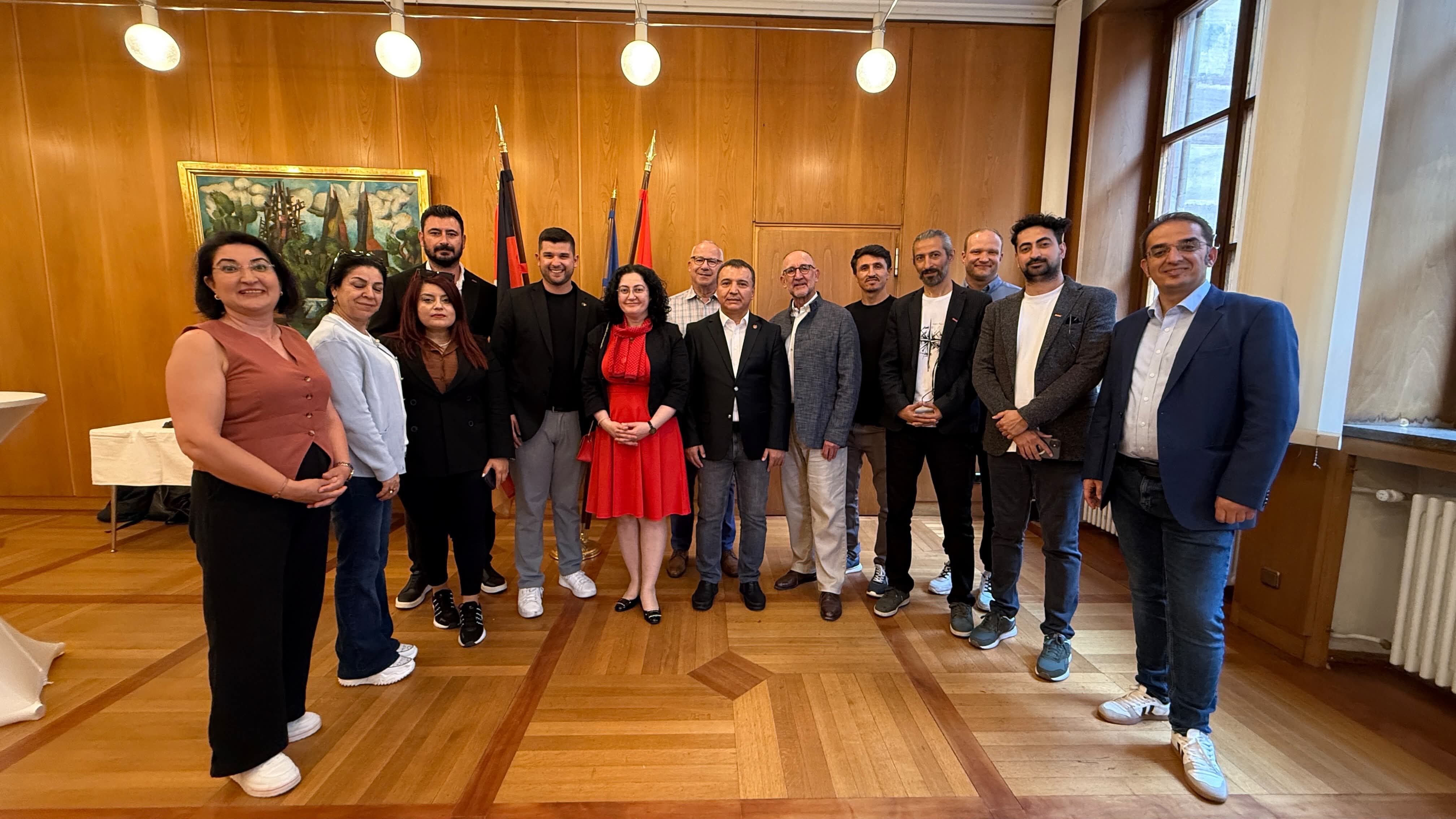 Nürnberg Belediyesi, Türk ve Alman gazeteciler için resepsiyon verdi