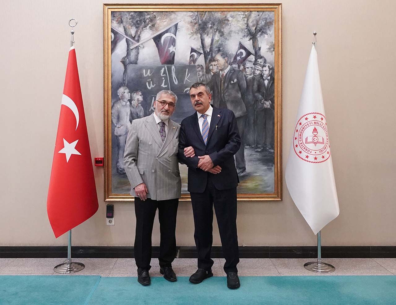 Yazırım Fehmi Çalmuk Milli Eğitim Bakanı Yusuf Tekin Ile