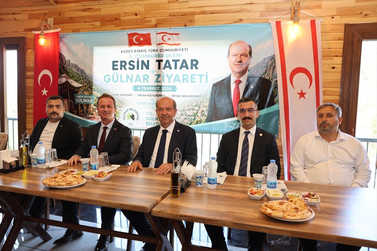 KKTC'nin 5. Cumhurbaşkanı Ersin Tatar, Mersin'de ziyaretlerde bulundu