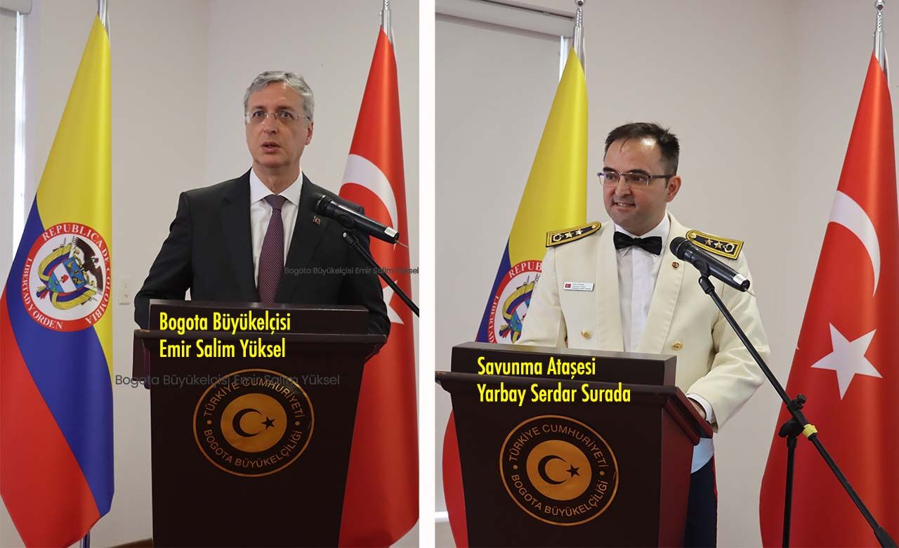 Kolombiya'da 30 Ağustos Zafer Bayramı dolayısıyla resepsiyon düzenlendi