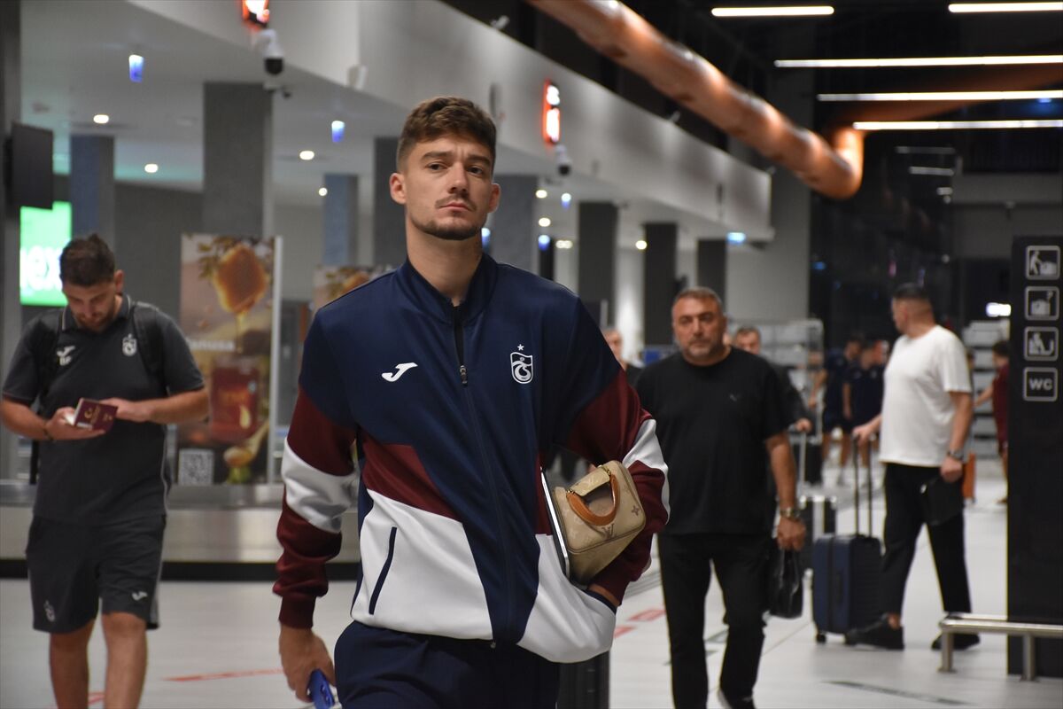 Trabzonspor kafilesi Trabzon'a geldi