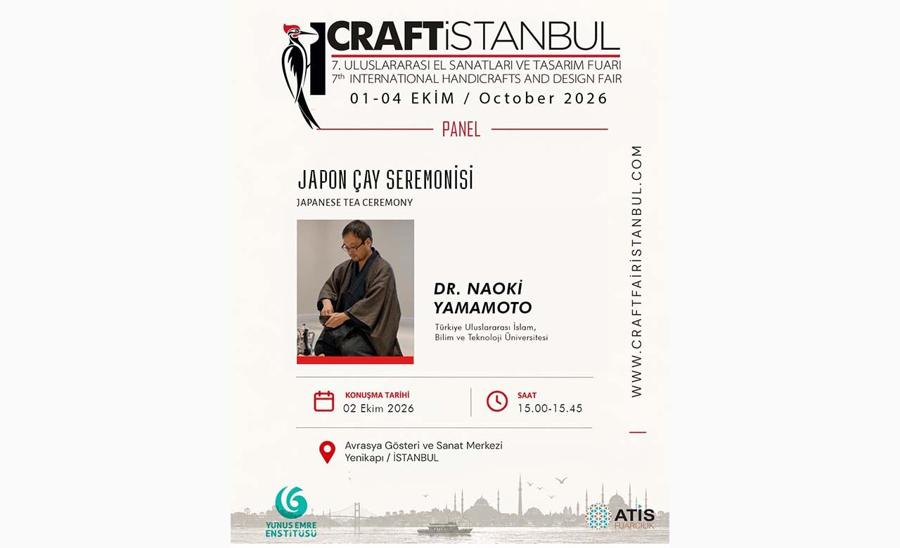 Kültürün evrensel imzası .tr Dergisi, Craftİstanbul’da sanatseverlerle buluşuyor!