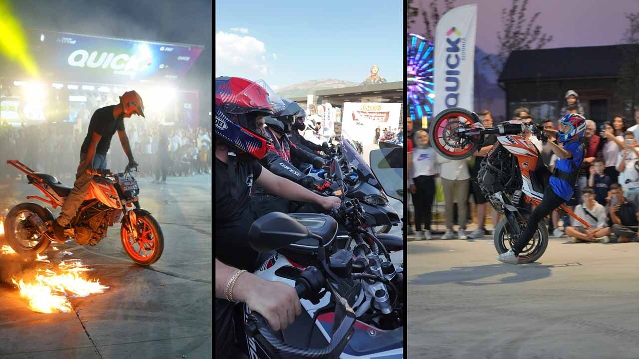 2.Quick Sigorta Kahramanmaraş Motofest 50.000 ziyaretçiyi ağırladı