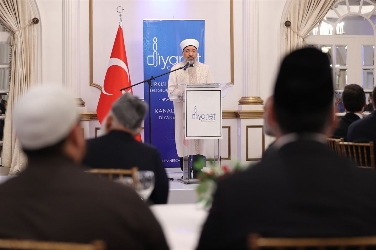 Diyanet İşleri Başkanı Arpaguş, Kanada'da temaslarda bulundu: