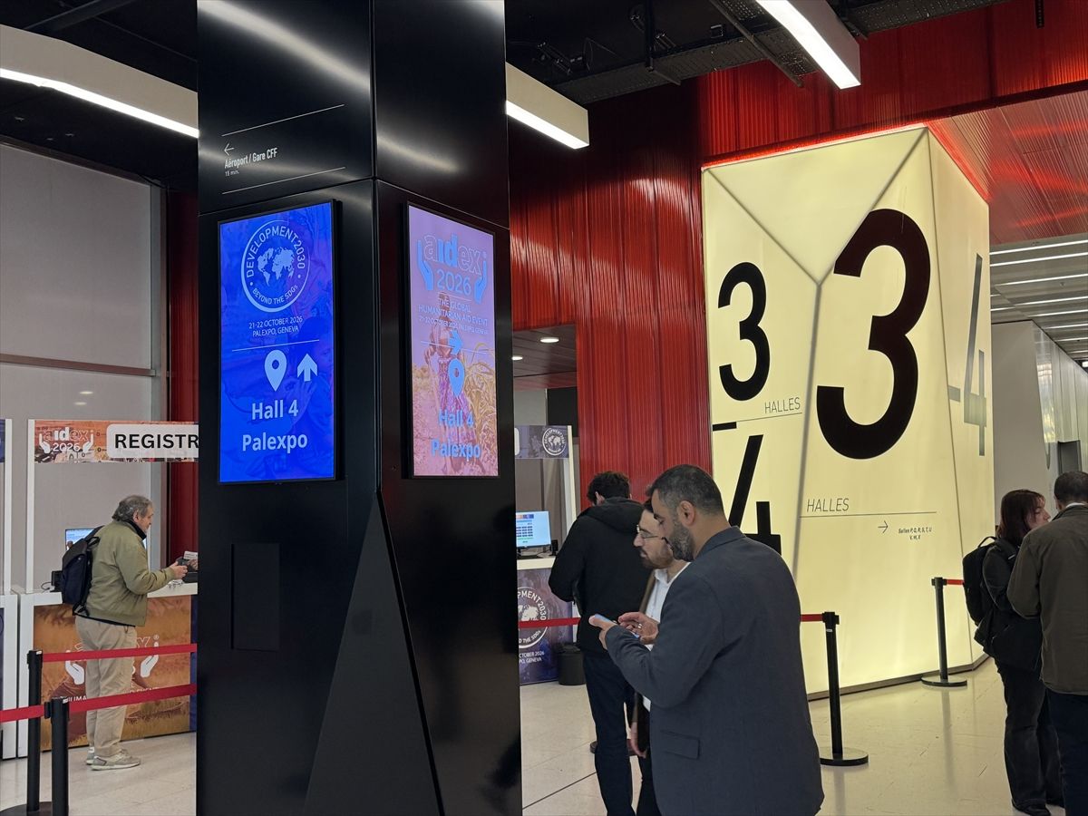 İnsani yardım aktörlerini bir araya getiren AidEx 2026 Fuarı Cenevre'de başladı